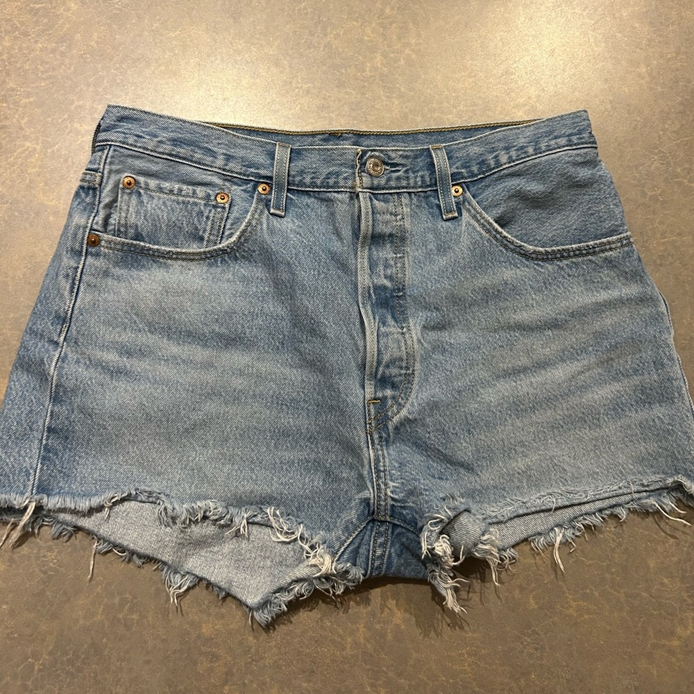 Levi Denim Blue Jean Women's Shorts